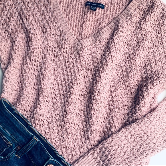 🎉NWOT🎉 AEO Relaxed Knit Sweater - Picture 3 of 4